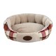 thumbnail image 1 of Cálido tejido para gatos, cama para perros, suministros para mascotas, cómodo, rojo Yuyangstore celosía gatos perros cama, 1 of 7