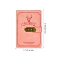 thumbnail image 3 of Linnome A5 Deer Head Lockable Diary with Combination Notepad Business Style Thickened Journal for Work Planning 8.7x5.9in Z1-Pink, 3 of 6
