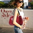 thumbnail image 4 of Bolso de mujer de color sólido, de lujo, de alta calidad, clásico, con estampado de cocodrilo, bolso de mano de diseñador de marca, bolso bandolera de gran capacidad, 4 of 5