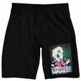 thumbnail image 6 of Beetlejuice Betelgeuse Eating Bug Men's Black Sleep Pajama Shorts
-XL, 6 of 7