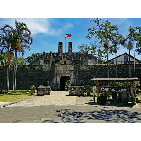 LAMINATED POSTER Places Of Interest Philippines Cebu San Pedro Fort Poster Print 24 x (Best Place To Live In Cebu Philippines)