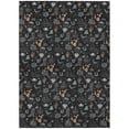 thumbnail image 2 of Addison Rugs Chantille Indoor/Outdoor Transitional Novelty Black Machine Washable Rectangle Rug, 10' x 14', 2 of 8