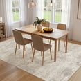 thumbnail image 3 of MICGEEK 5x7 Washable Area Rugs for Living Room, Modern Abstract Printed Rug, Vacuum-Friendly, Non Slip Indoor Rug for Bedroom Dining Room Home Decor Carpet,Beige, 3 of 9