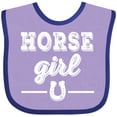 thumbnail image 3 of Inktastic Horse Girl Cowgirl Equestrian Girls Baby Bib, 3 of 4