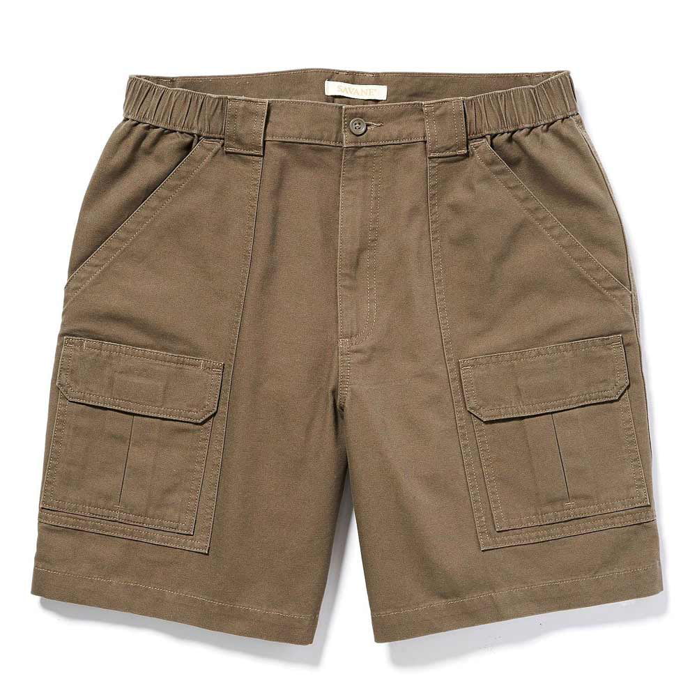Savane Men's Comfort Hiking Cargo Shorts Major Brown 38 - Walmart.com