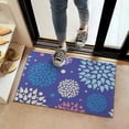 thumbnail image 2 of Colorful Floral Dots Pattern Door Rugs,Washable Non Slip Door Mats Indoor,Decorative Door Mats,Entry Mat Indoor for Entrance,Bedroom,Kitchen,Bathroom,16"x24", 2 of 6