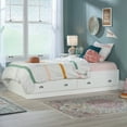 thumbnail image 3 of Sauder Shoal Creek Twin Mates Bed, Soft White Finish, 3 of 19