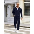 thumbnail image 3 of COOFANDY Sweatsuits for Men 2 Piece tracksuit Sets Full Zip Hoodie Sweatpants for Men Casual Sports Jogging Suits, 3 of 6