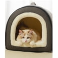 thumbnail image 4 of Pet Beds Under 10,Comfortable Plush Kennel Dogs Pet Litter Deep Sleep PV Cat Litter Sleeping Bed (11.81*13.78*14.96in), 4 of 4
