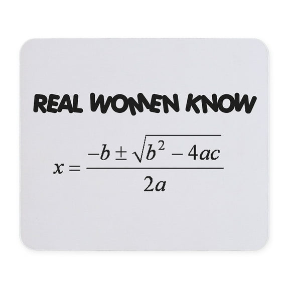 CafePress - Real Women Mousepad - Non-slip Rubber Mousepad, Gaming Mouse Pad