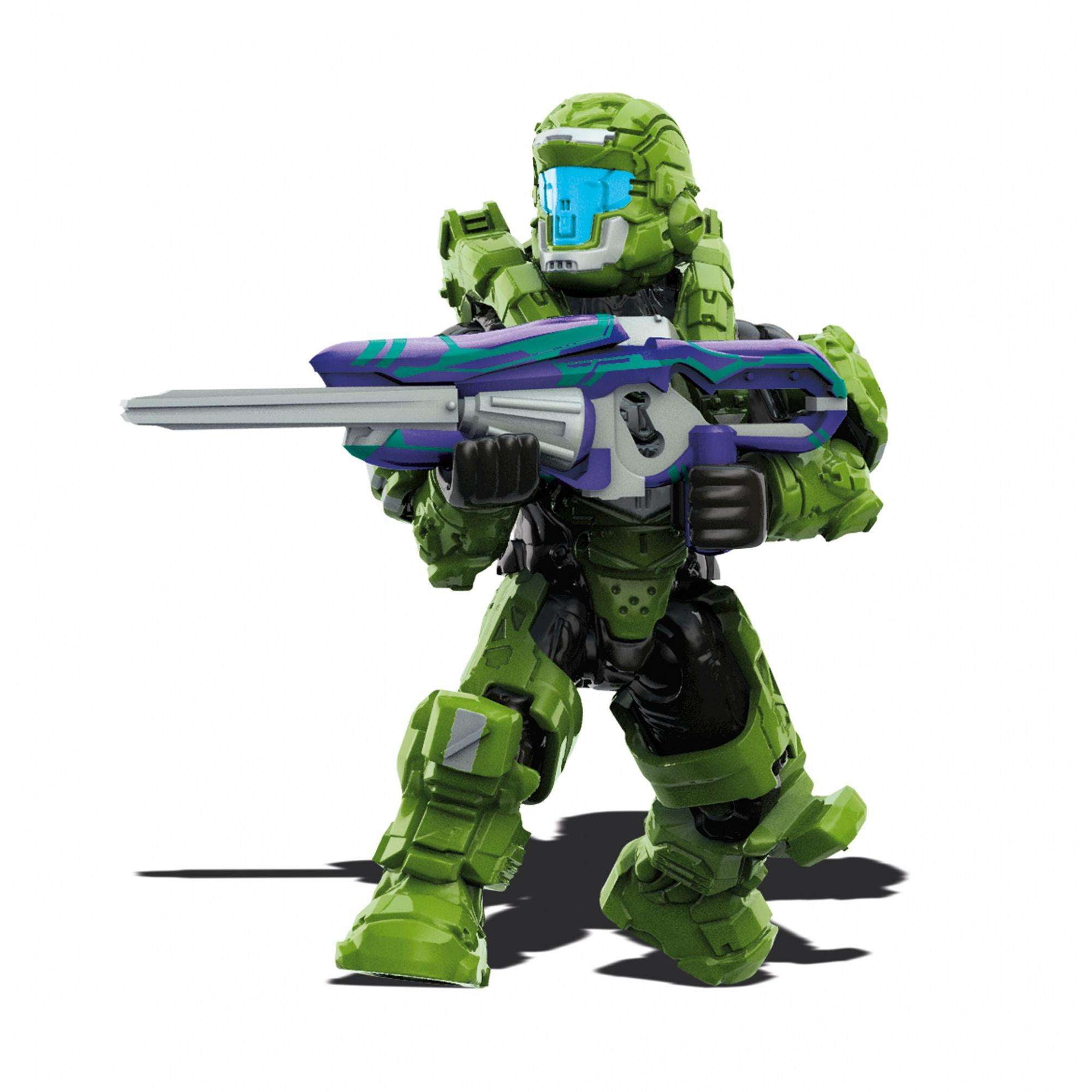 Details about   5PCS Halo Mega Bloks Construx UNSC Blue Spartan Warrior Defender Mini Figures 
