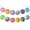 Multicolor, variant on Party Decorations, Christmas Party Decor, Hanging Ceiling Banner Garland for Birthday Wedding Baby Shower Events, 12-Pack, Assorted Colors