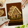 thumbnail image 5 of Lantern Press 1000 Piece Jigsaw Puzzle, Gingerbread House, Christmas Oil Painting, 5 of 5