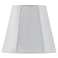 thumbnail image 1 of SH-8101-19-WH 19 in. Vertical Piped Basic Coolie Shade, White, 1 of 1