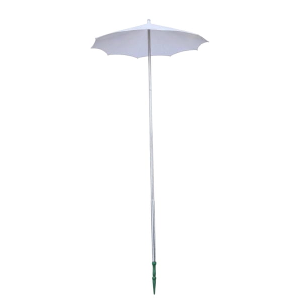 Sombrilla de exterior para plantas, fácil de instalar, multifuncional, protección solar para Blanco