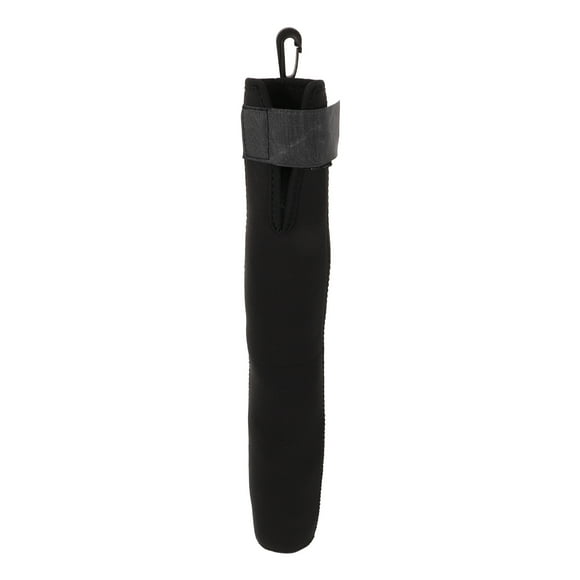 KAKOWELY Black Baseball Bat Sleeve Rubber for Outdoor Activities 1Pcs