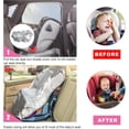 thumbnail image 3 of OhhGo Car Seat Sun Shade Cover, Baby Infant Car Seats Heat Protector, Keep Your Baby's Carseat at a Cooler Temperature, Reflective Baby Seat Covers for Car Seats Baby Travel Accessories, 2 Pack, 3 of 11
