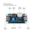 thumbnail image 2 of NATEFEMIN For Raspberry Pi USB & Ethernet Hub HAT Boosts Pi's Capabilities with 3 USB2.0 Ports & 10/100M Ethernet, 2 of 9