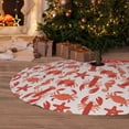thumbnail image 2 of Cauagu 36" Christmas Tree Skirt Sea Creatures Pattern Christmas Tree Decorations Tree Mat for Xmas Decorations Occasion Holiday Home Decor -36", 2 of 7