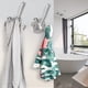 thumbnail image 5 of Tofiigrem Ganchos de pared de níquel cepillado, paquete de 6 ganchos para batas, ganchos de baño dobles de metal resistente, ganchos para toallas de mano montados en la pared para cubículo, baño, coci, 5 of 5