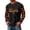Black, variant on Big and Tall Halloween Tshirt for Men Pumpkin Print Long Sleeve Knit T Shirt for Casual Endurance Comfort Seasonal Flexibility Purple 3XL