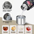 thumbnail image 3 of 20 Oz Pioneer Flower Coffee Tumbler Double Wall Insulated Stainless Steel Water Bottle | Metal Reusable Thermoses Flask with Cup Cap | Leak & Sweat Proof with Anti-Dust Lid, 3 of 7