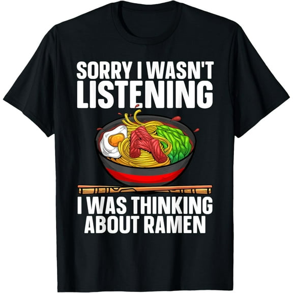 T-SHIRT Cool Ramen Art For Men Women Kids Ramen Noodles Lovers T-Shirt mens t shirt，black，women，funny，misfits，men，journey