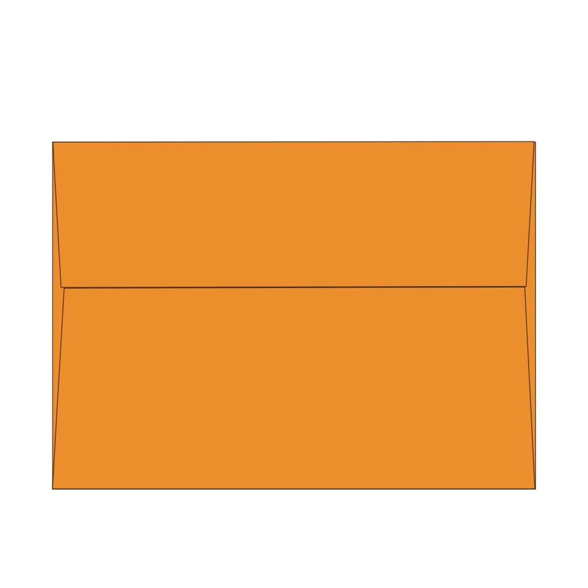 Popular ORANGE FIZZ A7 Envelopes 28T - 50 PK -- Econo A7 (5-1/4-x-7-1/4 ...