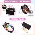 thumbnail image 5 of DAKIMOE 3 PCS School Backpacks for College Teens Cute Girlish Middle High School Bookbag Large Capacity Lightweight Waterproof Daypack for Students, 5 of 8