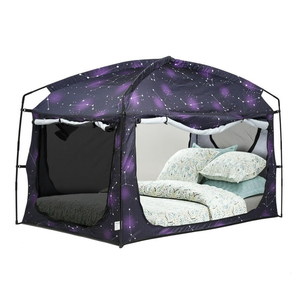 Carpa para Cama porayhut, Dosel Portátil Queen Size con 90% de Oscurecimiento