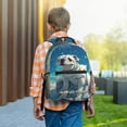thumbnail image 6 of Yiaed Starry Sky Cloud Bulldog Print School Backpack College Backpack Daypacks for Students High School Spacious and Durable Daypack for Work and Travel-One Size, 6 of 6