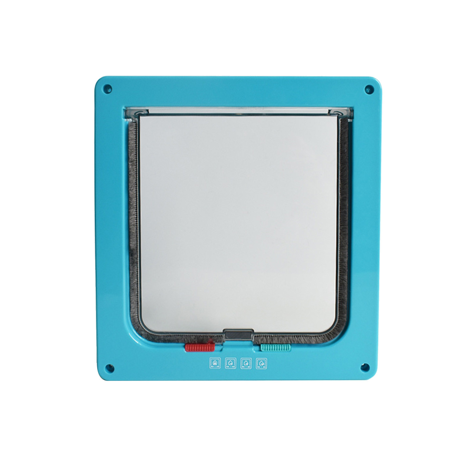 Midsumdr Pet Accesories Dog Clothes 5 Colors Pets Door Hond Cat Door Animal Small Pet Cat Dog