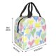 thumbnail image 3 of Easygdp Hand Drawn Colored Hearts Bolsa Térmica Premium - Tela Oxford Impermeable, Gran Capacidad, Bolsillo Frontal, Unisex para Trabajo, Escuela, Actividades al Aire Libre y Picnics, 3 of 8