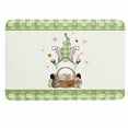 thumbnail image 2 of CoreLiving Easter Door Mat Outdoor Entrance Doormat Happy Easter Eggs Floral Design Bunny Rabbit Absorbent Non Slip Coir Rug Indoor/Outdoor Use for Front Porch Patio Home Decor 16"x24", 2 of 8