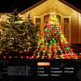 thumbnail image 2 of AMERTEER Outdoor Christmas Decorations 344 LED Star Lights Easy Installation & Waterproof Christmas Lights 8 Modes Christmas Tree Lights for Xmas Tree Home Wedding Thanksgiving Party Holi, 2 of 13