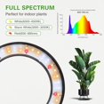 thumbnail image 4 of Lámpara de cultivo SDOVUERC de espectro completo con soporte para plantas de interior, 4 of 7
