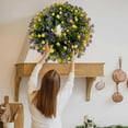 thumbnail image 3 of Spring Festival Seasonal Wreath for Home Front Door Accessory Spring Summer Wreaths for Farmhouse Interiors, 3 of 7