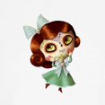 thumbnail image 3 of CafePress - The Day Of The Dead Vintage Doll T Shirt - 100% Cotton Ringed T-Shirt, 3 of 4