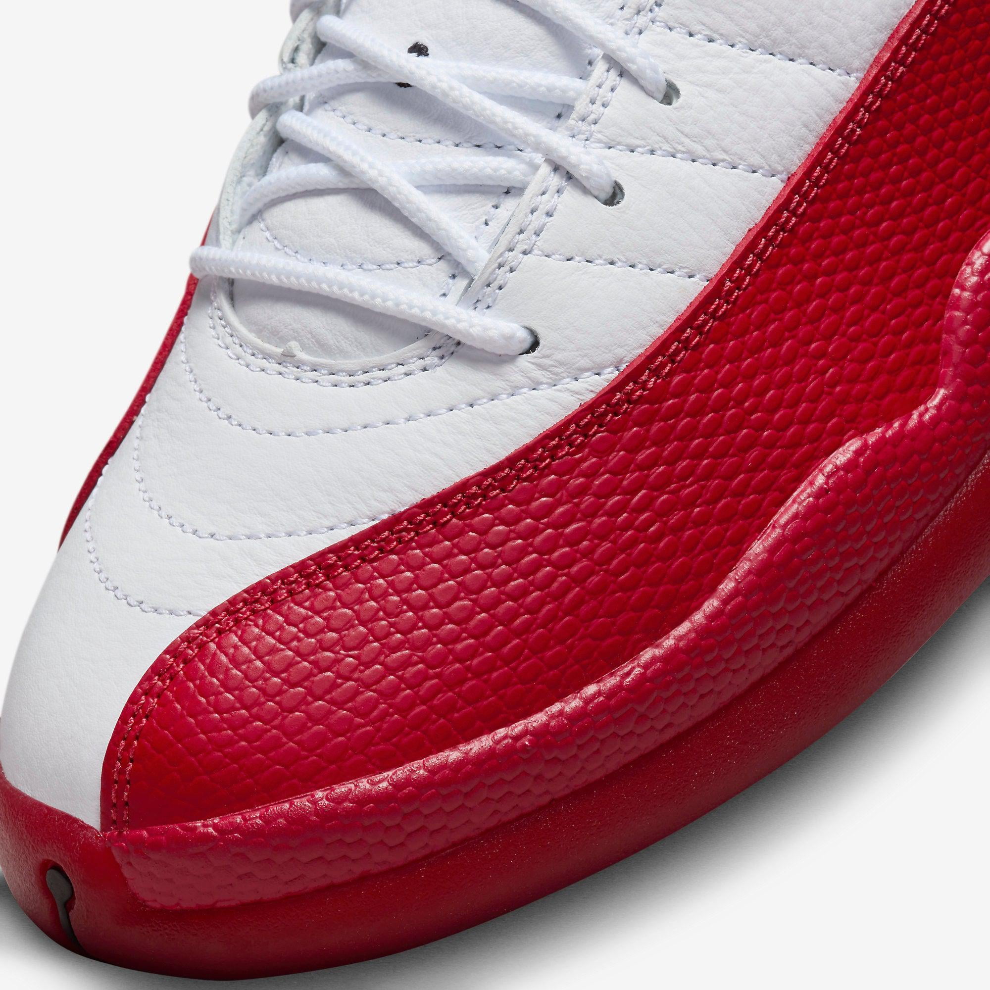 Air Jordan Men's 12 Retro 'Cherry' White/Black-Varsity Red