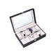 thumbnail image 1 of 12 Compartments Top-level Opening Style Leather Watch Collection Box Black, 1 of 5