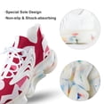 thumbnail image 7 of Peach Red, Love, Module Walking Shoes for Men Woman Lightweight Tennis Fashion Elastic Sports Shoes Cushion Basketball Shoes, 7 of 7