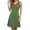 Army Green, variant on Summer Dresses for Women Casual Sleeveless V-Neck Slim Fitted a Line Flowy Mini Dress 2026 Elegant Lightweight Soft Comfy Cocktail Tank Dress Red XXL
