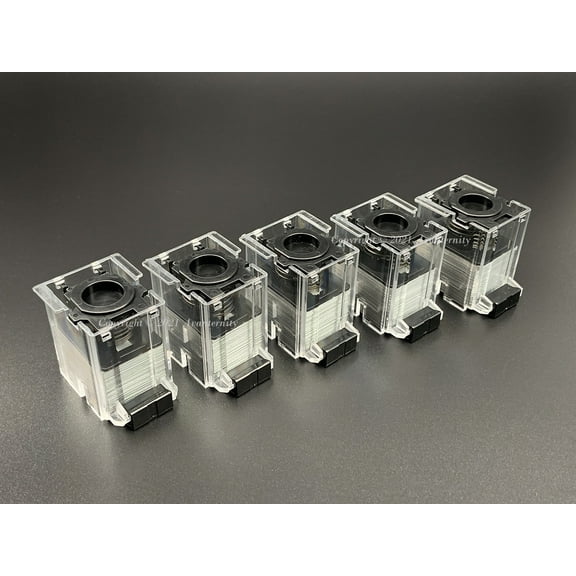Avanternity's Staple Cartridges, Compatible with Max No.70FE Staple Cartridge (Code No. MS90023) for EH-70F Flat-Clinch Electric Stapler. Box of 5 Cartridges (Pack of 1 Box. Total 5 Cartridges)