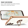 thumbnail image 5 of for Samsung Galaxy A14 5G Case, Galaxy A14 Case with 360 ° Rotatable Ring Holder Kickstand Car Mount Supported Electroplated Shockproof Phone Case for Samsung Galaxy A14 5G-White, 5 of 16