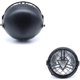 thumbnail image 2 of Universal Motorcycle Headlight, 6 Inch Halogen Headlight With Shade Cover Retro, For Cafe Racer Bobber Chopper Cg125 Gn125 (1pcs), 2 of 5
