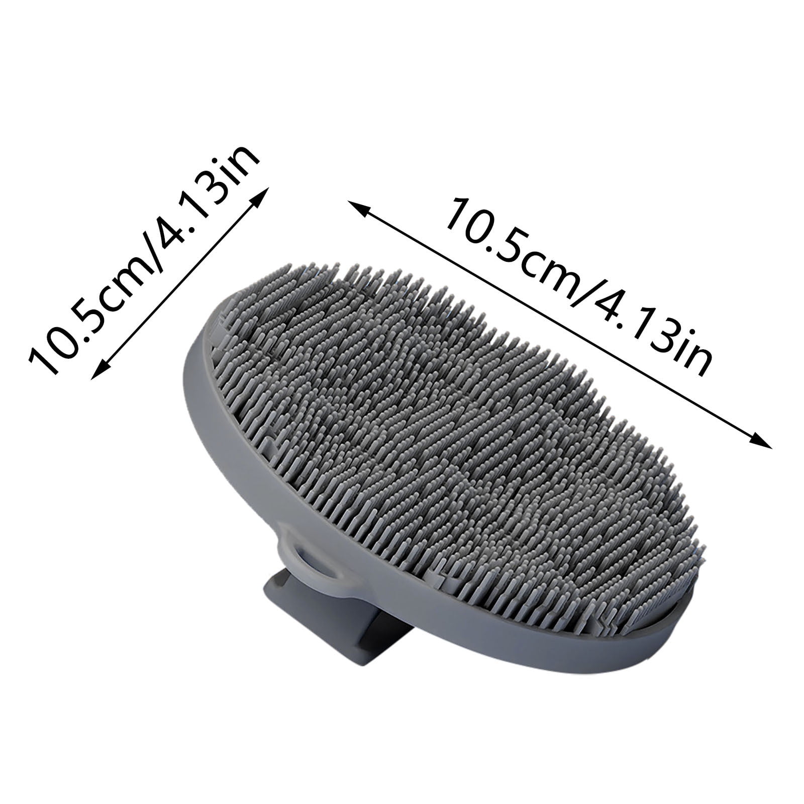 Toe Brush with Long Handle Reusable Makeup Remover with Container Big Helpers Replacement Back Brushes for Showering Long Handle Exfoliating Back Brushes for Showering Mini Washer for Makeup