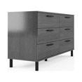 thumbnail image 3 of Mod-Arte Lyon Modern Wood  6-Drawer Double Dresser in Gray, 3 of 5
