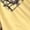 Yellow, variant on Women Print Sleepwear Two Pieces Sleeveless Shorts Set Underwear Sleepwear Suit Pajamas
