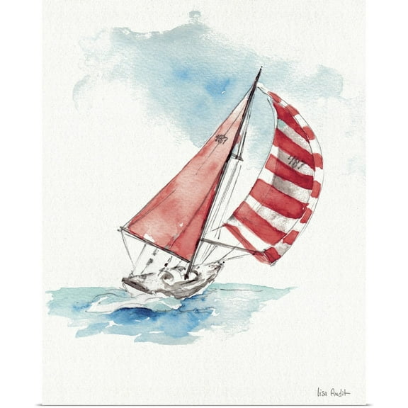 Great BIG Canvas | Rolled Lisa Audit Poster Print entitled In the Moment II