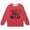 kids sweatshirt :Watermelon Red, variant on Krdevn Kids Promoted To Big Sister Letter Graphic Crewneck Long Sleeve Soft Pullover Casual Sweatshirt Top,11-12 Years